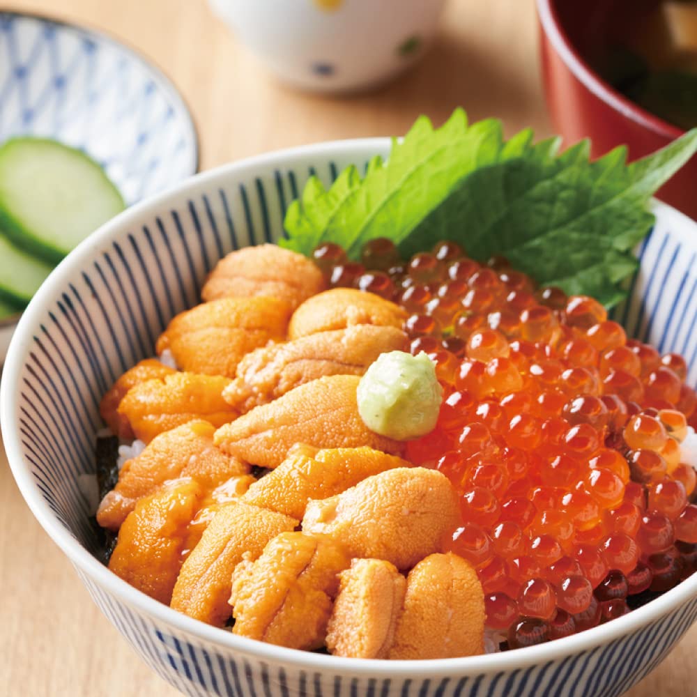 Amazon.co.jp: 鮮度の鬼 いくら うに 海鮮丼 セット (いくら250g +