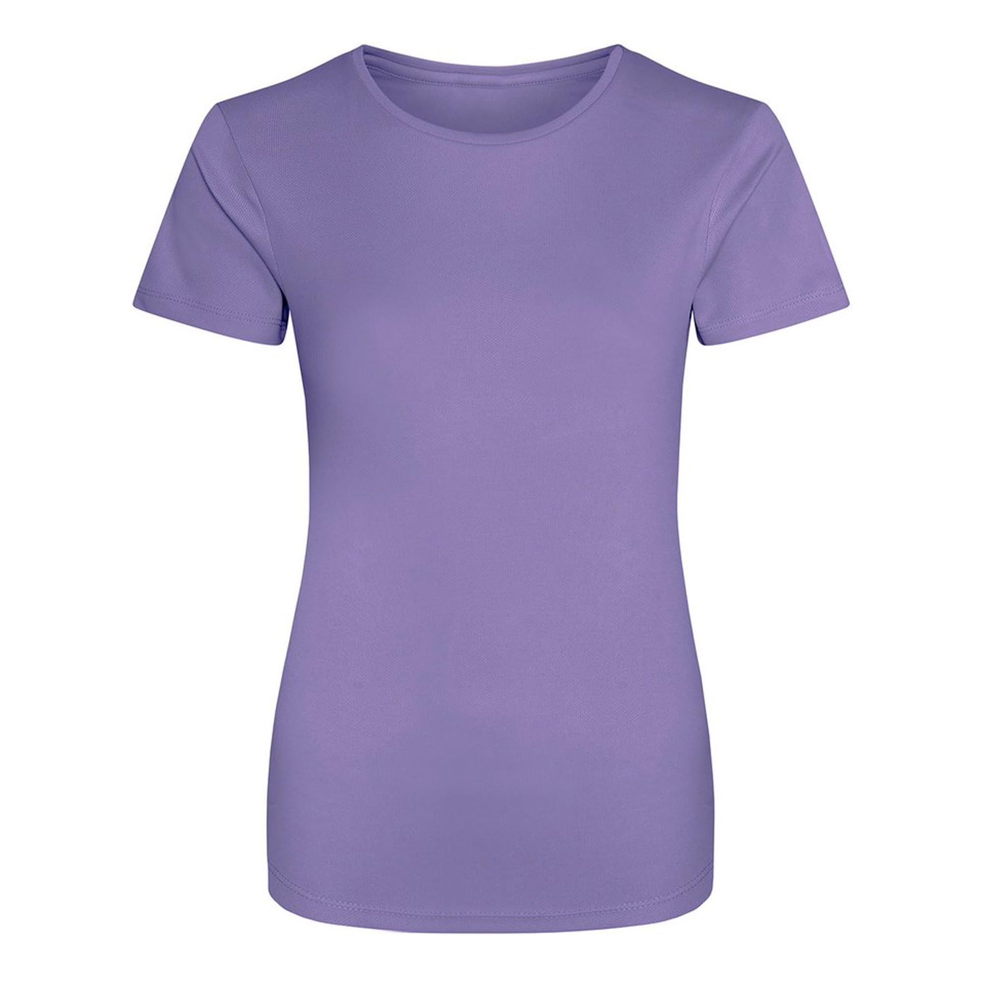 AWDis Just Cool Womens/Ladies Sports Plain T-Shirt (M) (Digital Lavender)