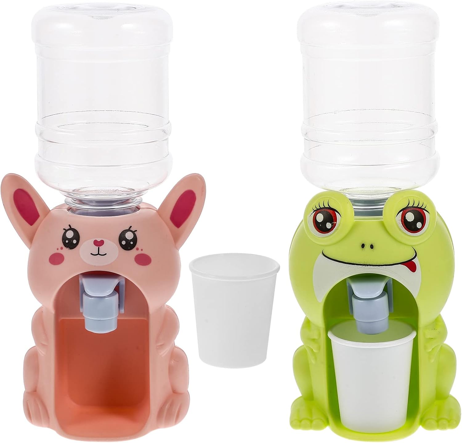 Totority Dispensador De Agua De Juguete 2 Uds Mini Fuente De Agua Simulada Cocina Play House Dispensador De Agua Potable para Niños