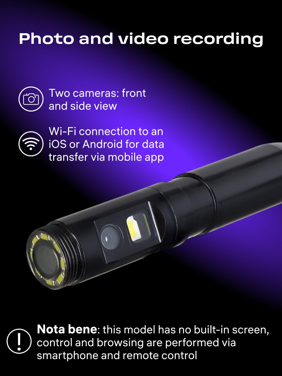 Seek VE15 Kamera Endoskopowa 1440P Dual Lens WLAN