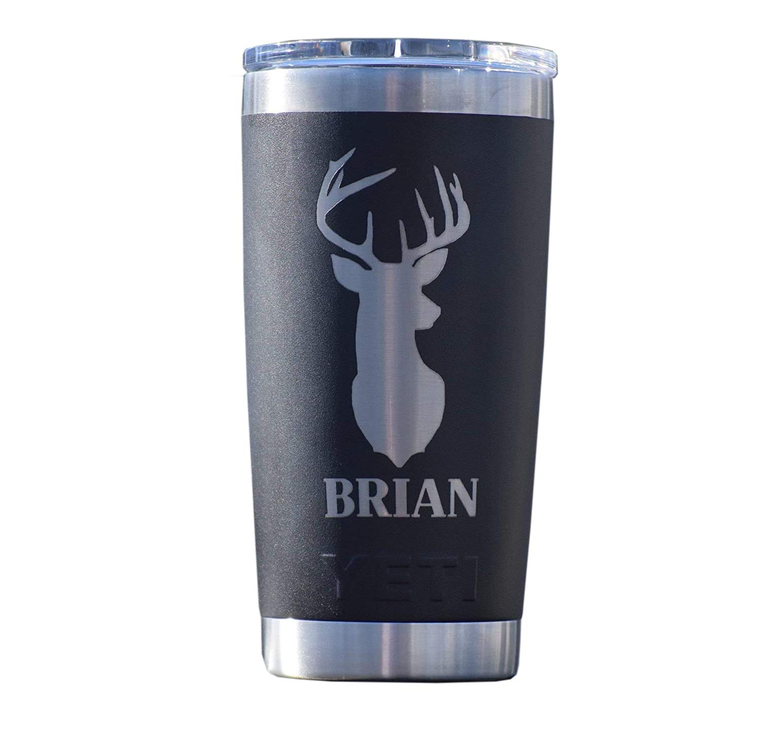 Black 20 oz Yeti with Magslider Lid Personalized Yeti
