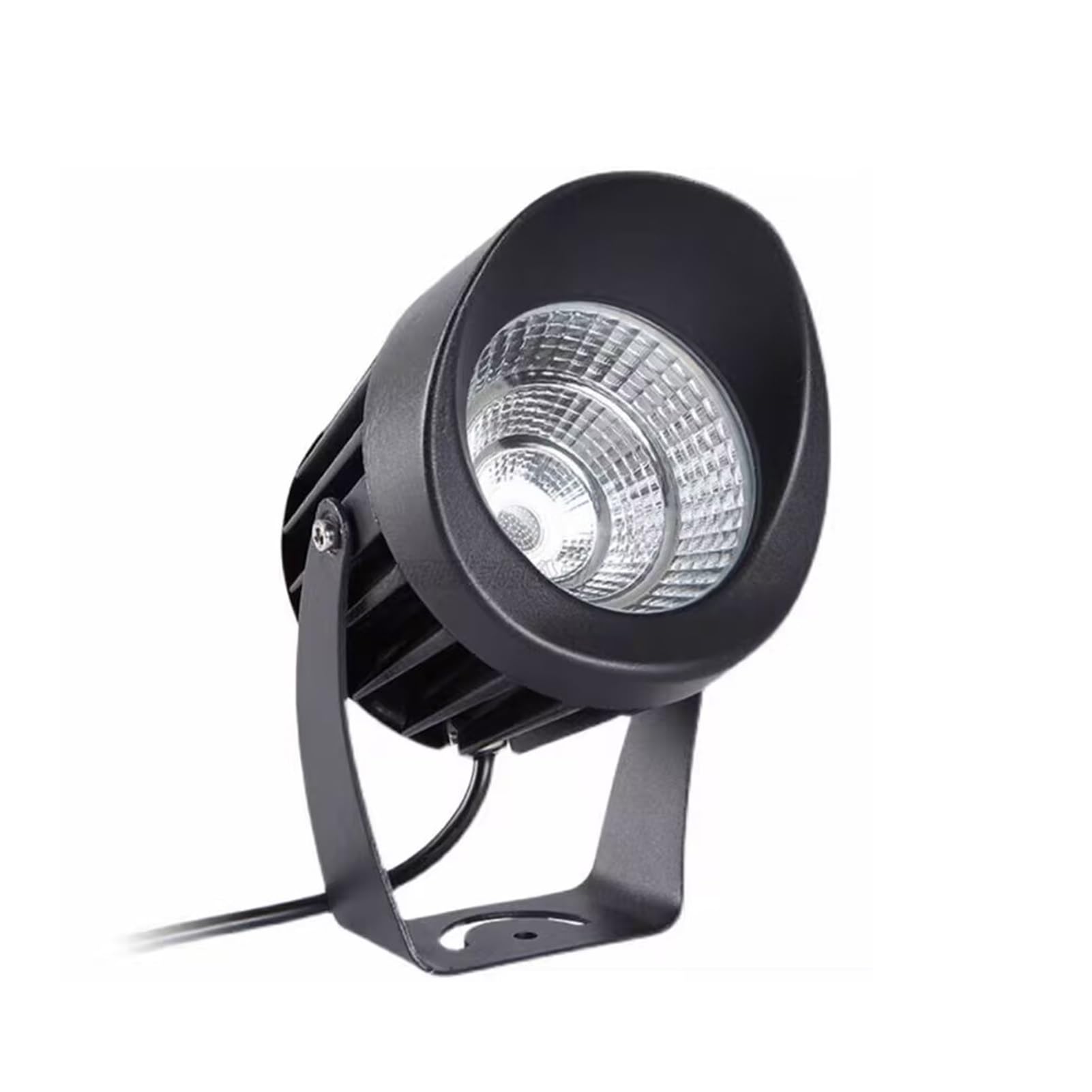 Luces Led Exterior - Foco De Luz LED - Focos LED, Iluminación De Árbol COB AC85-265V, Reflectores De Paisaje Impermeables Para Exteriores IP65, Luces De Césped Para Jardín, Villa Y Patio(Blue,7W)