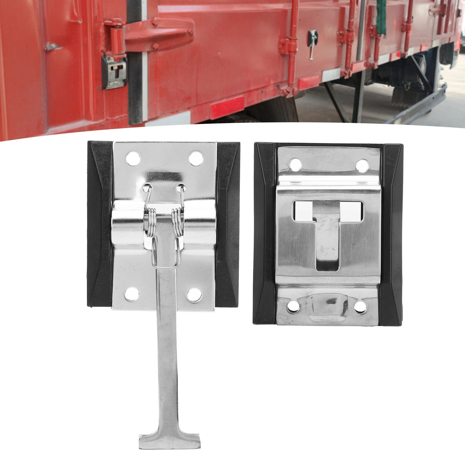Loquet de Porte D'entrée de Style T en Acier Inoxydable à Faible Bruit Résistant à la Chaleur pour Camping-car de Remorque RV