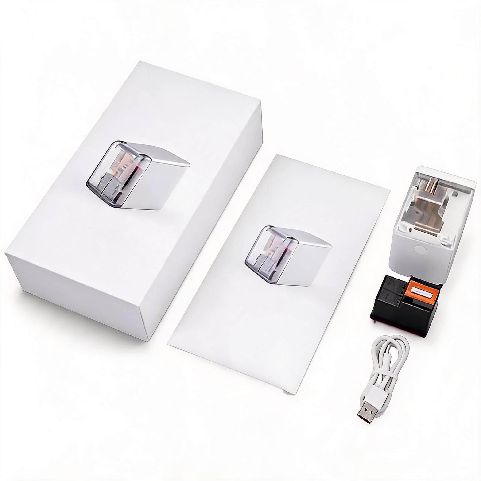 Bewinner Mini Stampante a Getto D'inchiostro Commestibile - Stampante per Alimenti a Colori Portatile Portatile 1200x1200 Dpi, Stencil per caffè Latte Art Print Pen in Pane Torta Biscotto