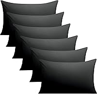 Vista 59 de FLXXIE Fundas de almohada de microfibra tamaño estándar, fundas de almohada suaves con cierre de sobre, fundas de almohada resistentes a arrugas