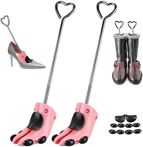 Shoe Stretcher Women,Pair of Adjustable Shoe Stretcher for Wide Feet, High heel Strecher or Boot Stretchers for Cowboy Boots.