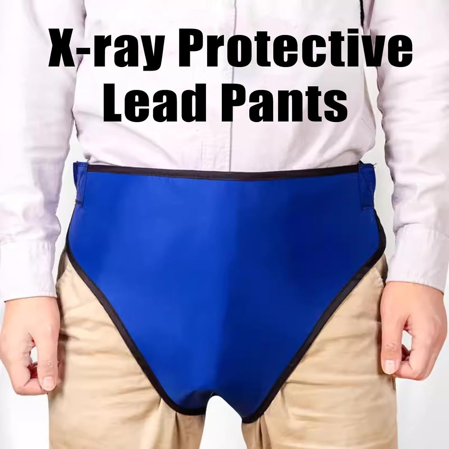 Pantalones Triangulares de Plomo y Traje de protección radiológica con blindaje de Plomo.(0.5 mmpb)