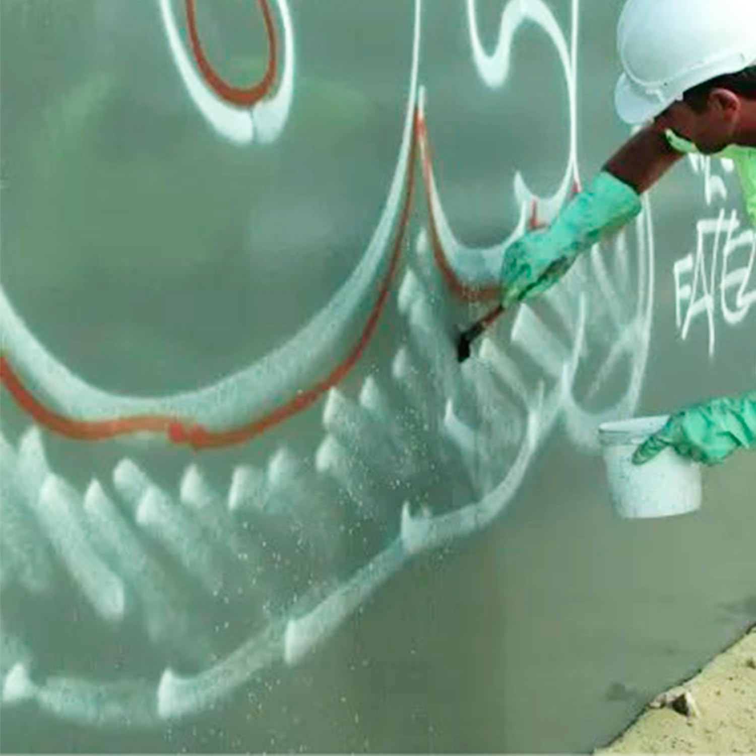 Limpiador de Grafitis 5L para Piedra Ladrillo, Hormigón, Metal | Elimina pintadas y restos de pintura en superficies porosas. Ideal para fachadas, muros y mobiliario urbano.