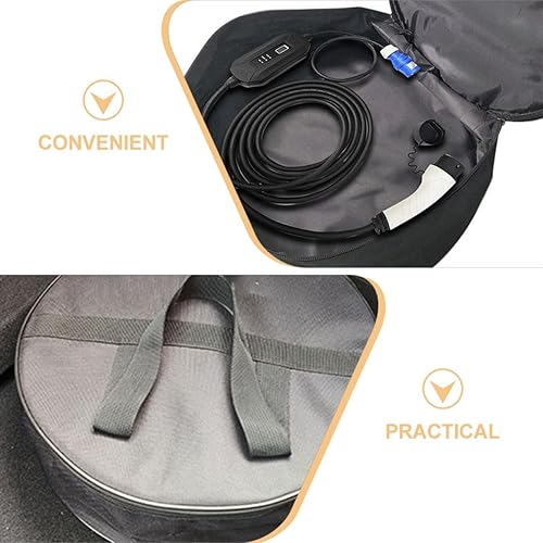 Miniatura 4 de Large Capacity Tool Organizer Bag Portable Storage for Automotive Repair with Handle Lightweight Multi-purpose Handheld Cable and Tool Storage Pouch