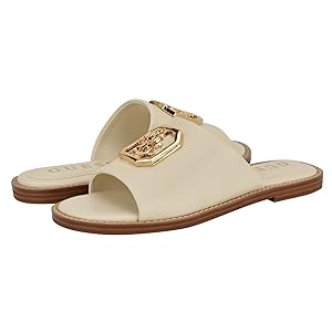 【国内発送】GUESS*ロゴフラットサンダル Amazon | GUESS レディース グレイジー フラットサンダル