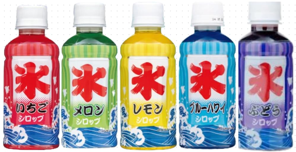 Amazon.co.jp: 【5本まとめ買い】かき氷シロップ 200ml(いちご