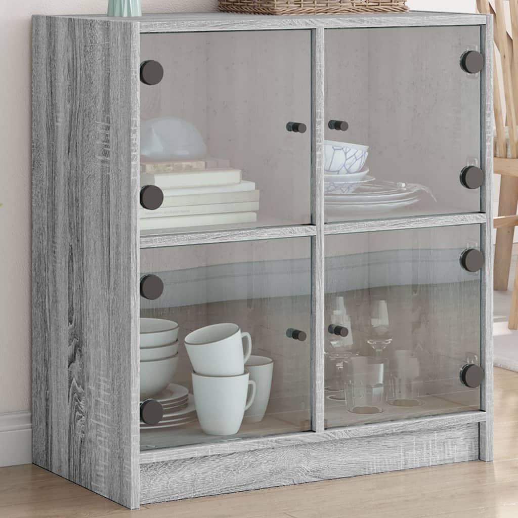 Mueble multiusos gris Sonoma para resolver la falta de orden en cocinas y salones