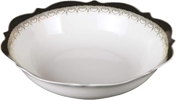 Lorren Home Trends 57 Piece Bone China Dalilah Service for 8