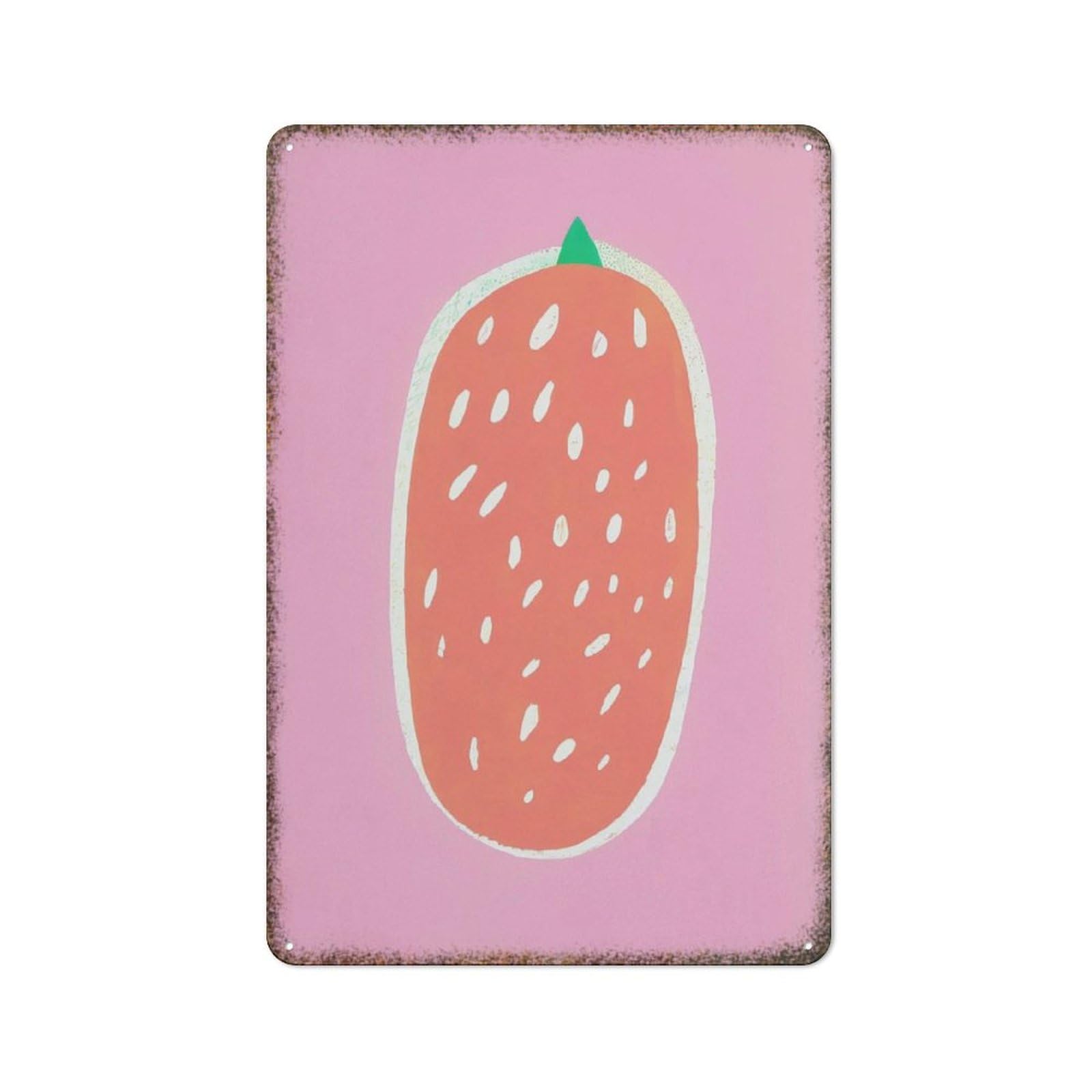 Cantaloupe Fruit Food Theme Home Kitchen Wall Decor 8x12 inch