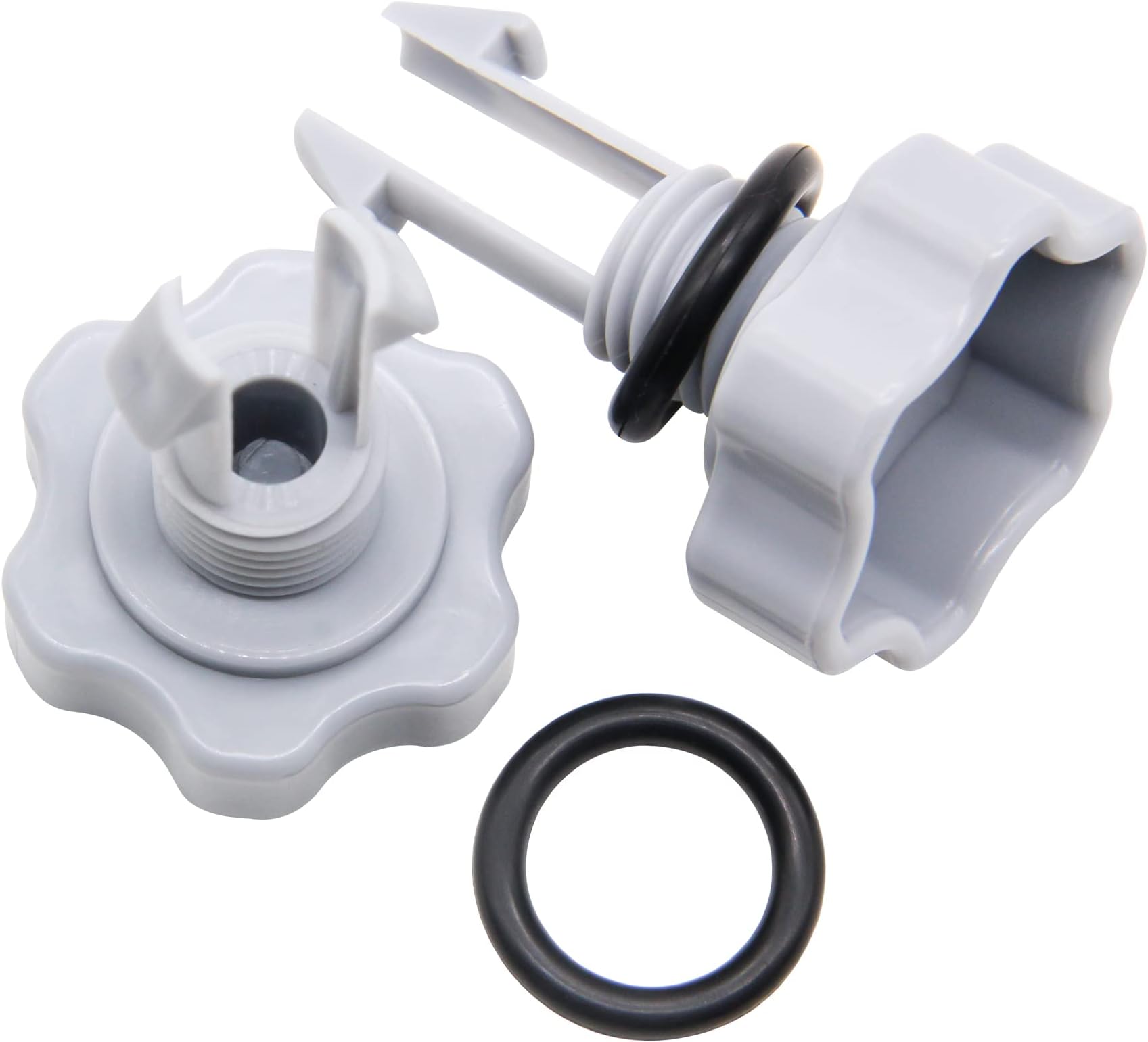 10460 Air Release Valves with O-Ring 25003 Replacement Part Seals Kits for 1500 GPH and Below Pool Filter Pumps(2 PCS)