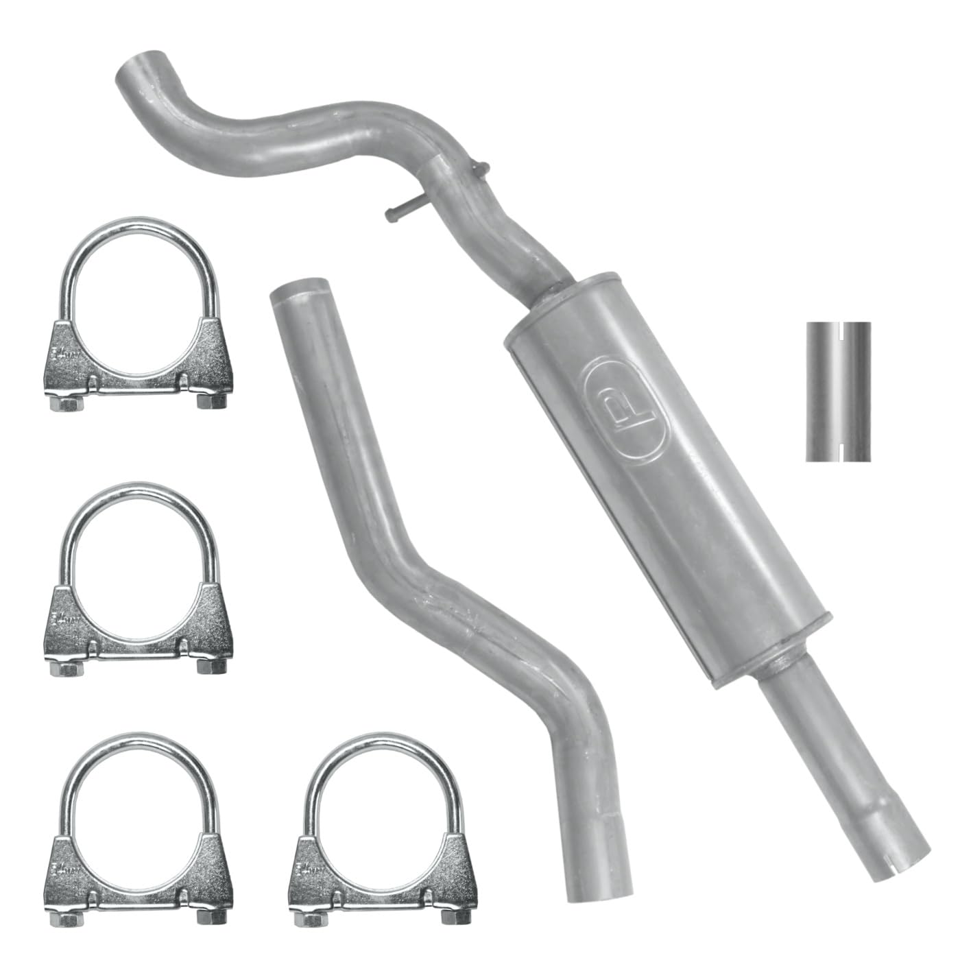 POLMOstrow Auspuff Mitteltopf für Volkswagen Passat B6 2.0 TDI Stufenheck, Kombi 2005-11.2010