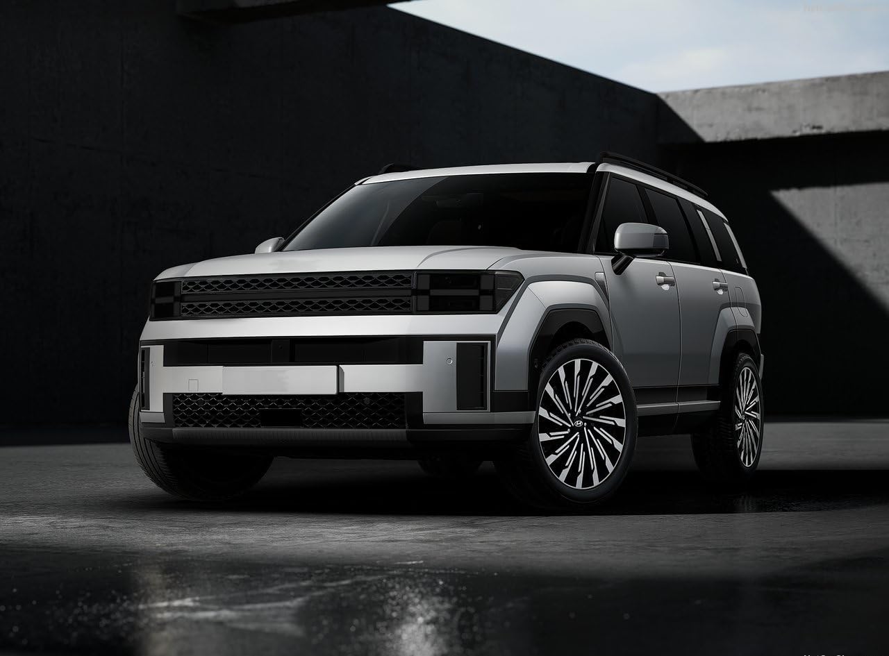 Bling Lights Brand Tinted Protective Headlight Film Covers Compatible for 2024 2025 2026 Hyundai Santa Fe