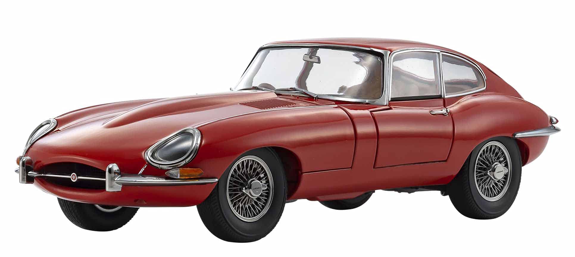 Kyosho 1:18 Jaguar E-Type RHD - Red : Amazon.co.uk: Toys & Games