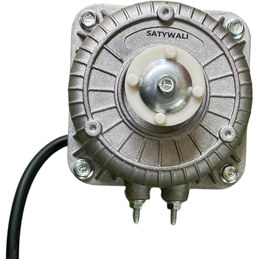 SATYWALI Aluminium 10 Watt Deep Freezer Fan Motor (1350 RPM) Anticlockwise Motor