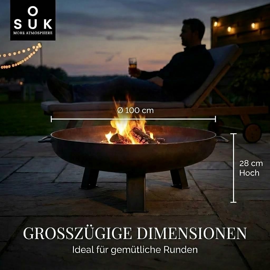 "Feuerstellen für jeden Anlass: Die besten Feuerstellen im Vergleich" 10 Nice Feuerschale 100 cm
