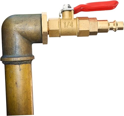 Miniatura 6 de Yardwe Adaptador de soplado, accesorios de aire, kit de furgoneta, adaptador de manguera de agua, adaptador de soplado para autocaravana, adaptador