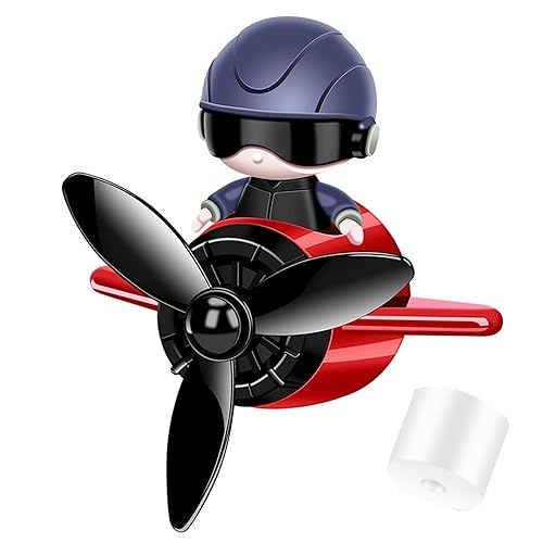 Personalised Car Air Freshener Retro Pilot Air Vent Clips with