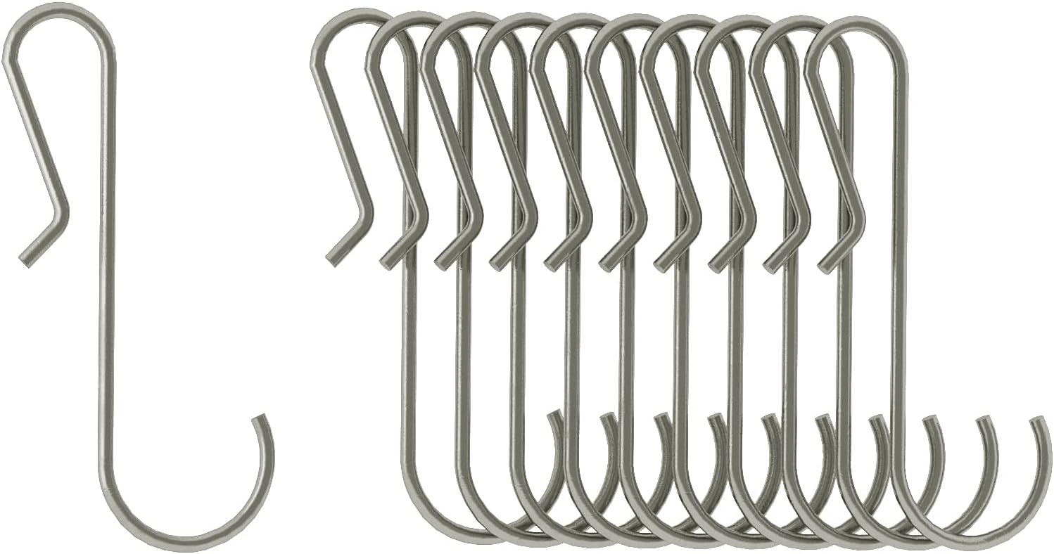 owosaldMetal Pot Hanger Stainless Steel s Hook,Used to Hang and Organize Kitchen cookware, (4“ Steel, 10)