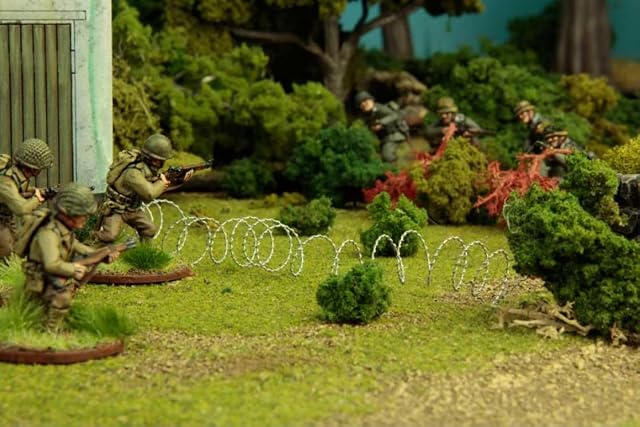 Foto 2 de 4 de Warlord Games Battlefield - Alambre de púas de Metal 3M para Bases en Miniatura y Terreno de Juego de Guerra