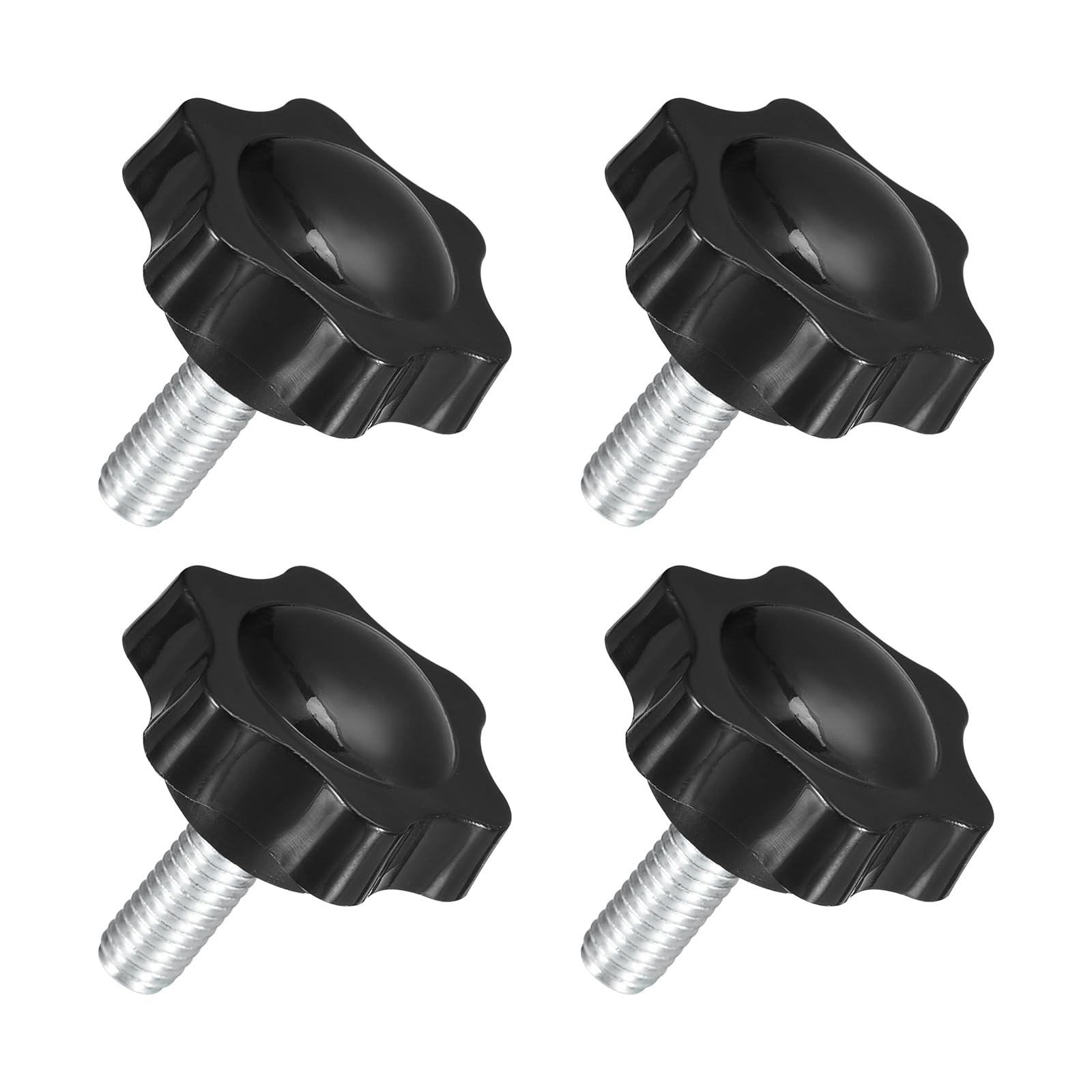 Boutons de rechange en forme d'étoile M8 bouton molette de serrage manuel uxcell x4