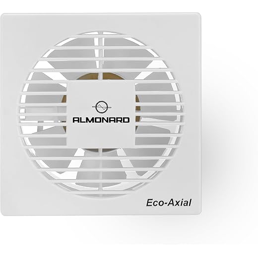 Almonard 4 inch Eco Axial High Speed Ventilation Energy Effi