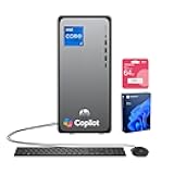 2025 Omnidesk (Envy Next Brand) M02 AI Copilot Business Tower Desktop, Core i7-14700, 16GB DDR5, 1TB SSD, Wired KB & Mouse, Wi-Fi 6, Bluetooth, W11P, Bundle with ADATA 512GB External SSD
