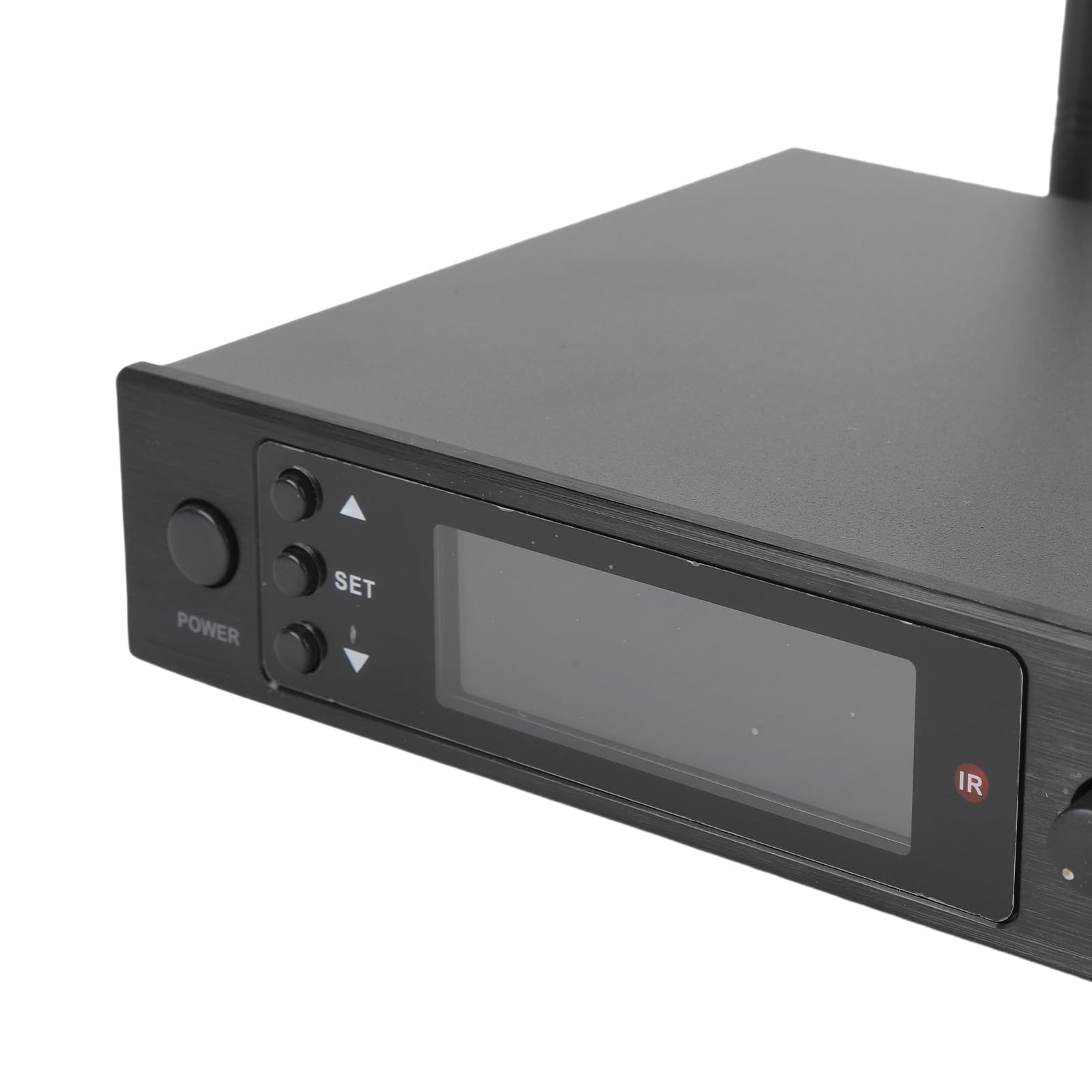 Annadue de Monitorización Intraauditiva Inalámbrica 2 en 1, IEM Inalámbrico con Receptor de Petaca, Amplificador de Señal de bajo Ruido Integrado y Filtro RF, para (Enchufe de la UE)