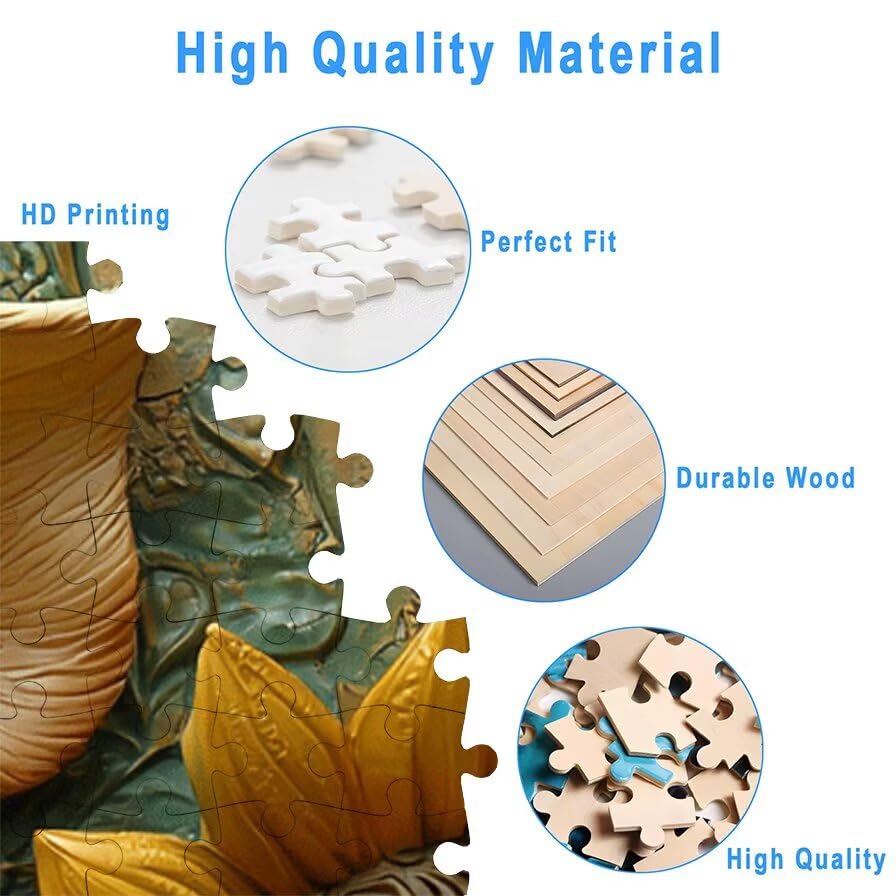 Puzzle 1500 Piezas, Puzzle Cerdo con Caja Regalo, Girasol Puzzles 1500 Piezas Adultos, Medidas: 87 x 57 cm, Rompecabezas Adultos de Madera, Rompecabezas Desafiante para Decoración Hogar y Pared, -5648