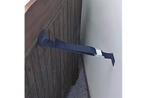 Toddleroo by North States Furniture Wall Strap: 2-Pack, Black