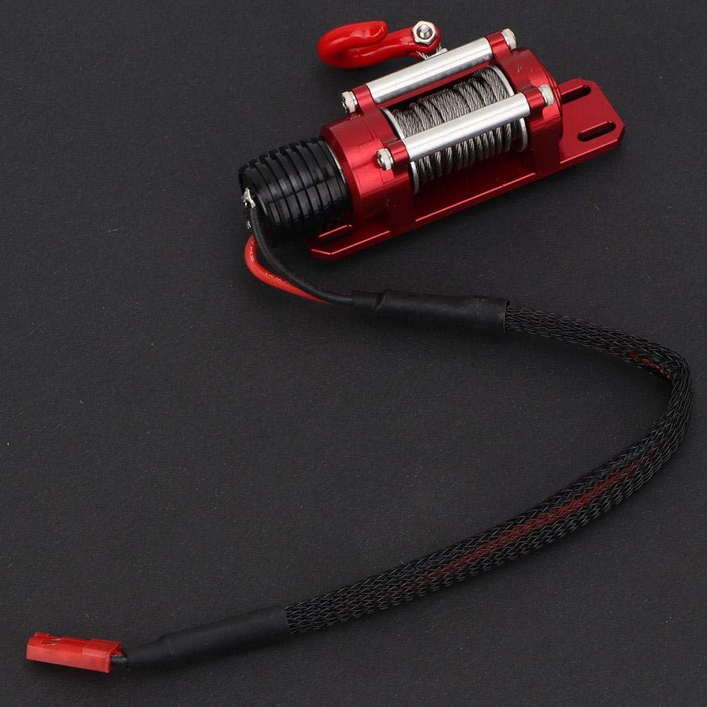 1:10 RC Winch, RC aleación torno con interruptor ajuste para D90 SCX10 escala 1/10 RC coche actualización parte