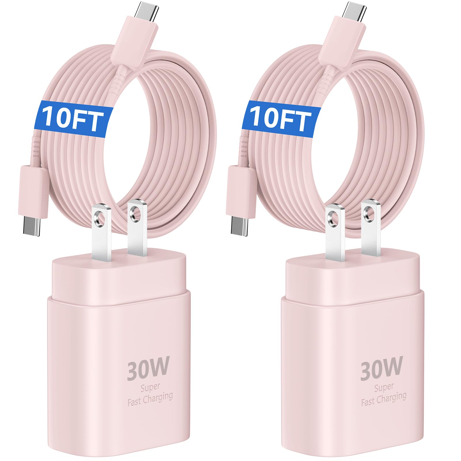 for Phone 16 17 Pro Max Charger Fast Charging, 30W 10 FT Long USB C Charger Cable Cord with Phone 17 Charge Block Compatible for Phone 17/17 Pro/17