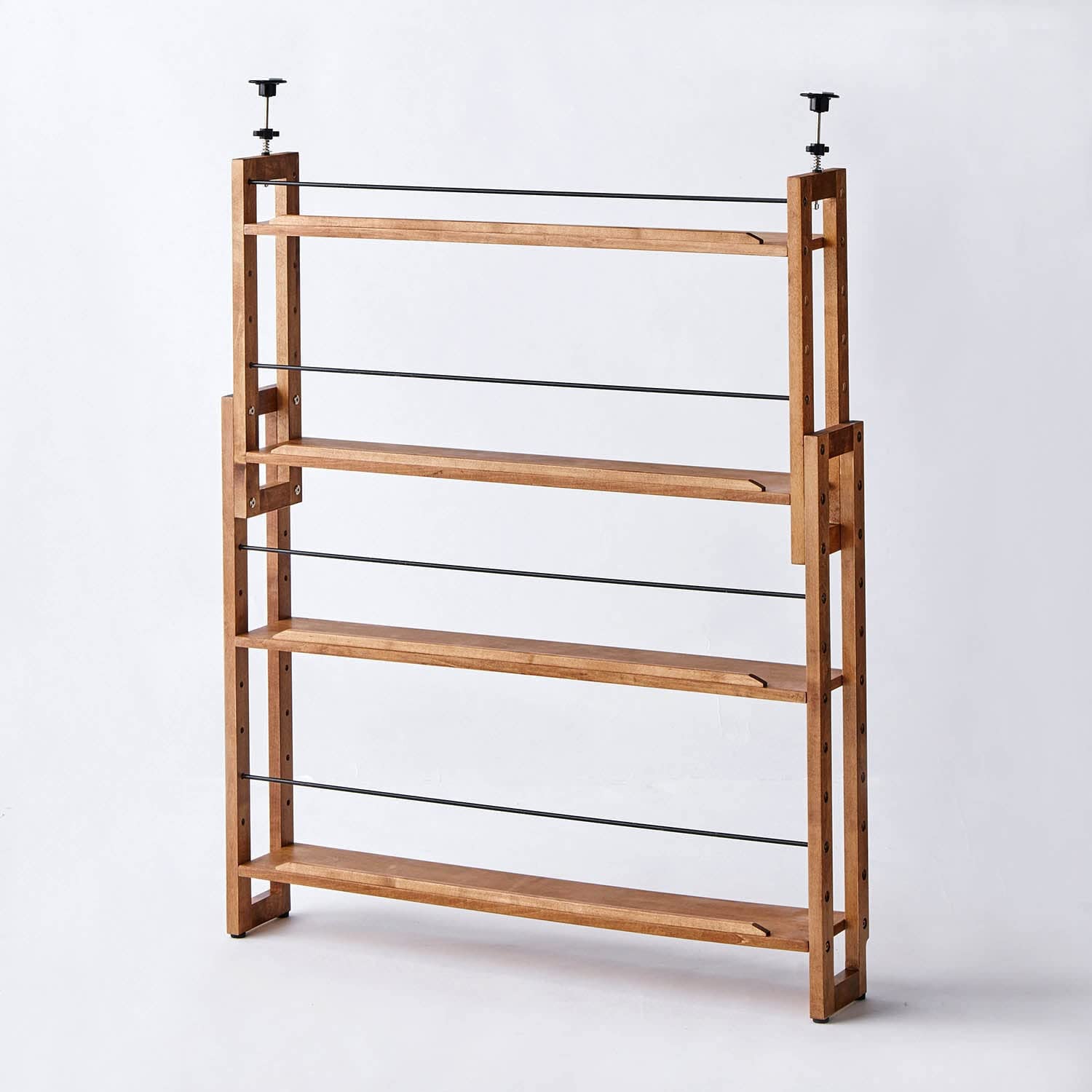 ベルメゾン] ラック カウンター下 天然木 オープンシェルフ・ラック 幅