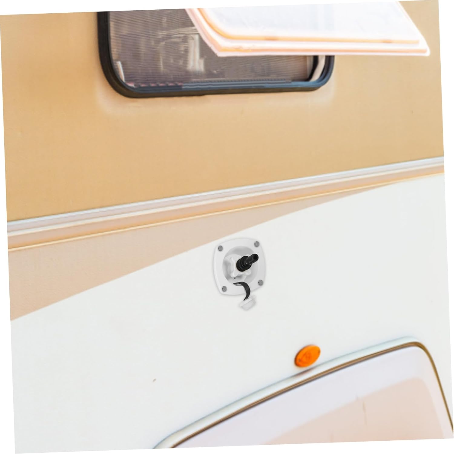 Water Tank Mouth Rotating with Cover Water Inlet Connection Marine Water Fill Inlet Water Fill Inlet Water Inlet Filler Cap Motorhome Water Fill Inlet Water Inlet Cap