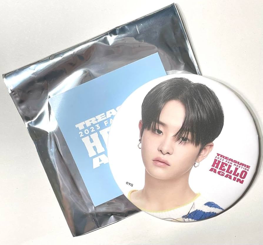 TREASURE HELLO AGAIN 缶バッジ ジフン（TREASURE HELLO AGAIN