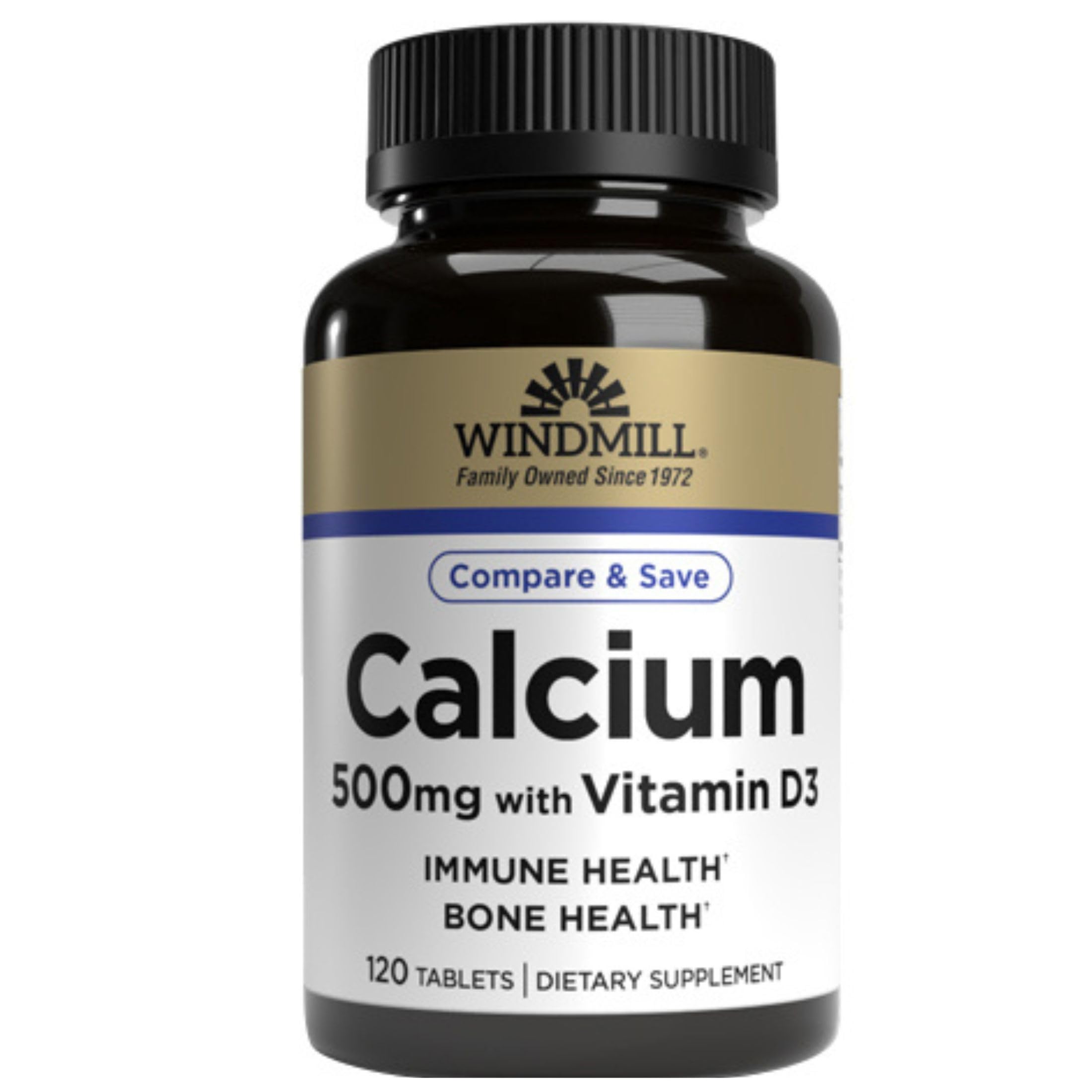 Oyster Cal TAB 500 MG+D WMILL Size: 120