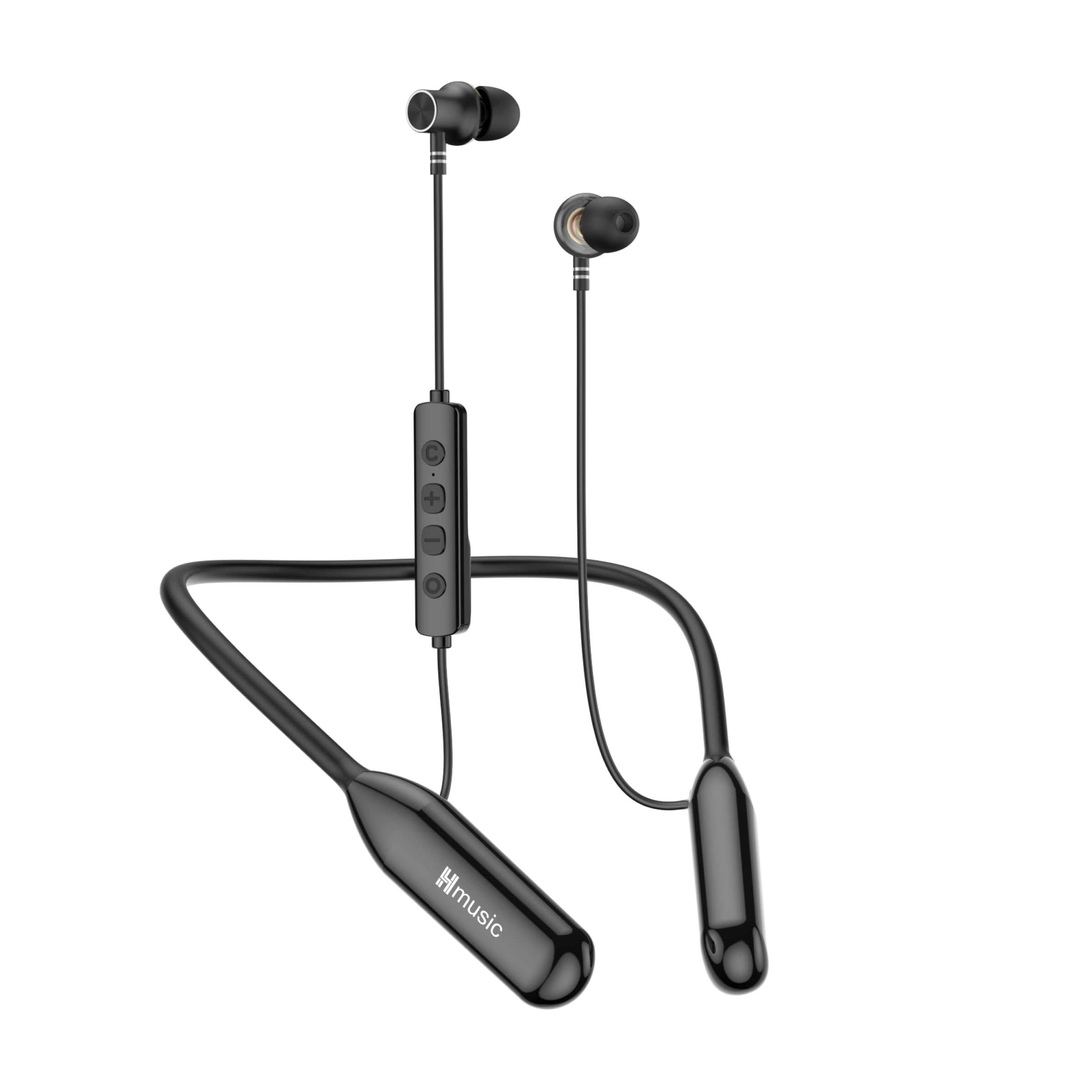 Amazon.co.jp: Hmusic ネックバンド型イヤホンBluetooth5.4、200H長