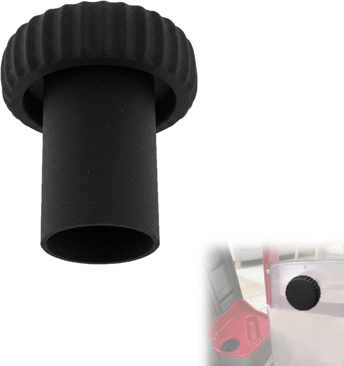 Clean Water Tank Fill Cap Replacement Compatible with Hoover Spotless Portable Cleaner Water Tank Lid Seal Cover Accessory (Red)