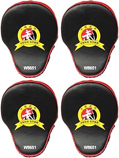 Sosoport 2 Pares Luvas De Treinamento De Boxe Luvas De Treinamento De Luta Almofadas Luvas De Luta Luvas De Treinamento Almofadas De Soco Luvas De Karatê Alvo De Mão Tapete De Boxe