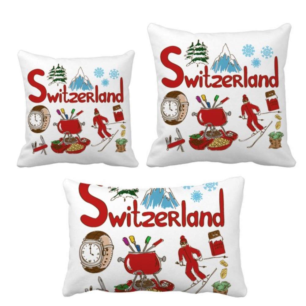 Coussin Suisse pour relooker un canapé terne avec style monument et symbole d'accueil