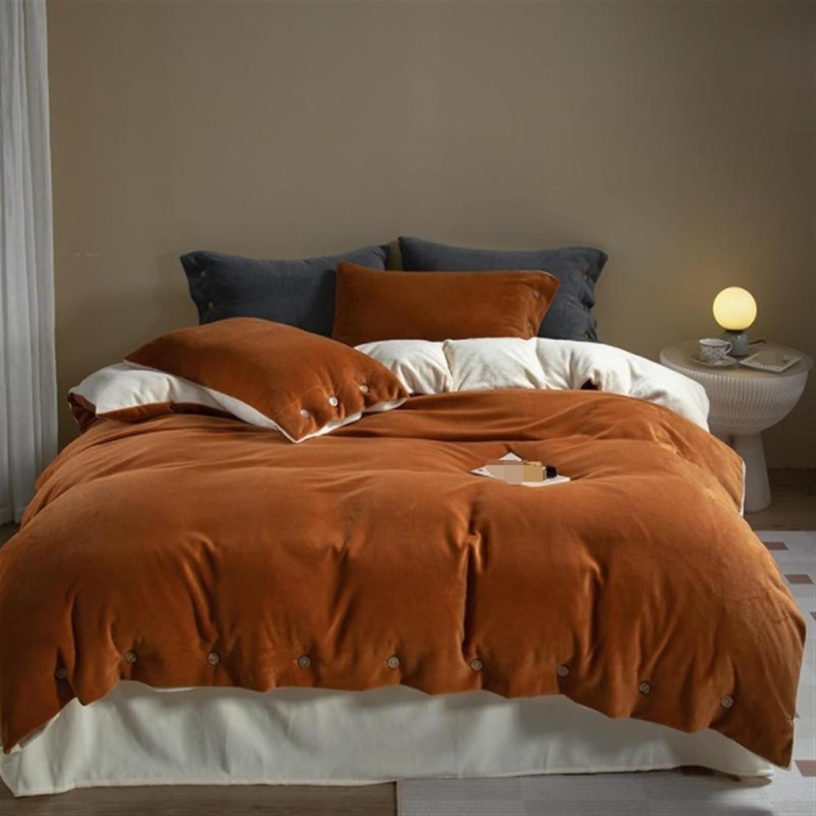 Bed Sheet Set Bedding Sheet Set Winter Bedding Set Four Piece Set Milk Velvet Warm Bed Set with