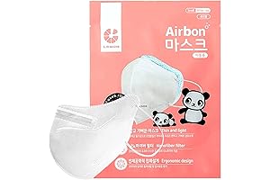 AIRQUEEN Airbon Kids Children Face Mask Disposable 70 Pack: The Ultimate Protection...