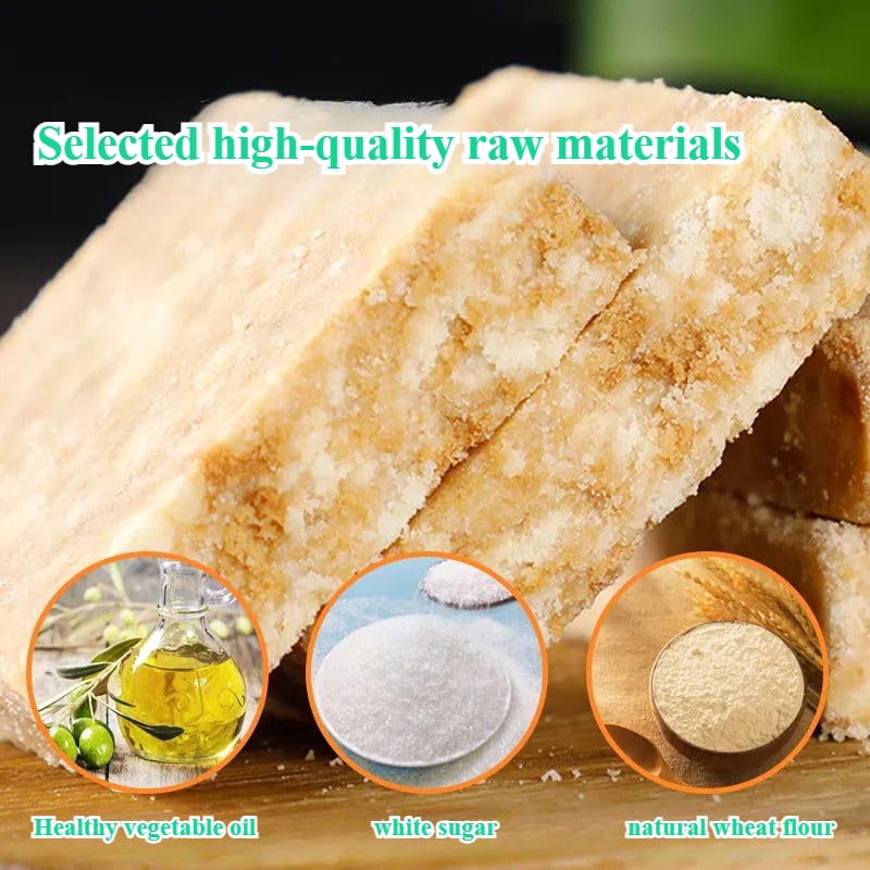 Emergency Compressed Biscuits, Emergency Food, Disaster Prevention Food, Outdoor Spare Reserve Biscuit (4000g/iron Box), Shelf Life of 4 Years, Disaster Prevention Supplies (4000g)