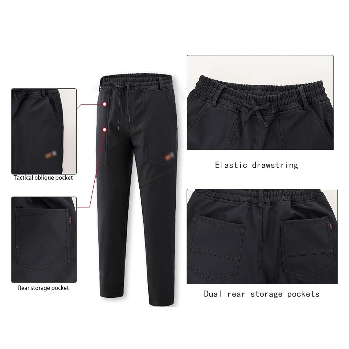 CLSQLXYJZC Set Di Tute Da Sci Per Adulti, Giacca E Pantaloni Da Sci Con Cappuccio Impermeabili Antivento Caldi Invernali Da Uomo, Set Di Tute Da Sci Resistenti All'usura Spesse Per Adulti