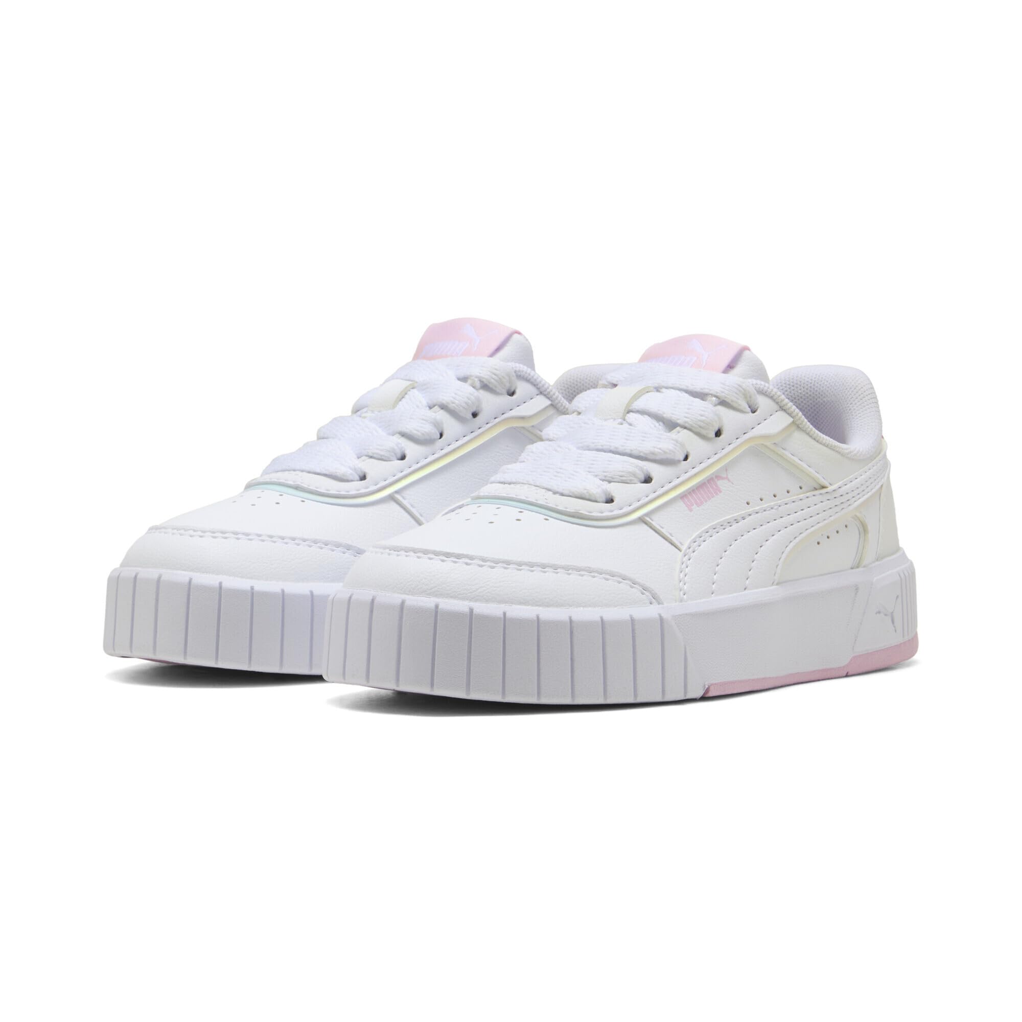 PUMA Zapatillas Carina MIA Holo Niños 32, White Pearl Pink