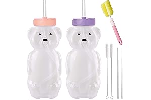 Honey Bear Straw Cups: Your Baby's Straw-Sipping Companion